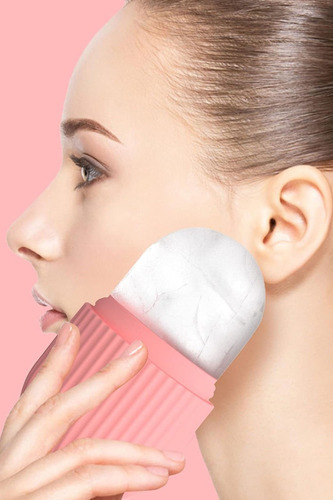 Skin Care Rutina Rodillo Rellenable Ice Roller Silicona Todo Tipo De Piel