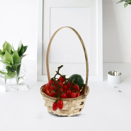 Cesta De Mimbre Para Caramelos, 4 Unidades