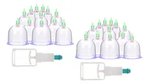 Comprar X2 Ventosas Chinas Masajes Copa Set 12 Ventosas Chupones