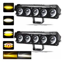 Comprar Par Faros Auxiliares Lupa Led Focos Estrobo 400w Auto Moto