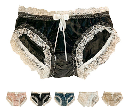 Satén Q Para Mujer, Transpirable, Cómodo, Suave Y De Encaje,