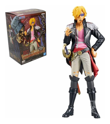 Figura one piece Film Red dxf The grandline Men Vol 04 Sanji