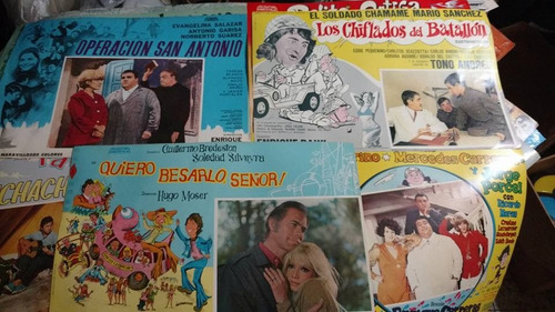 Posters Cine Porcel Palito Ortega Portales Lote De 15