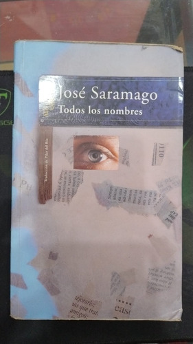 Todos Los Nombres - José Saramago - Alfaguara (Usado)
