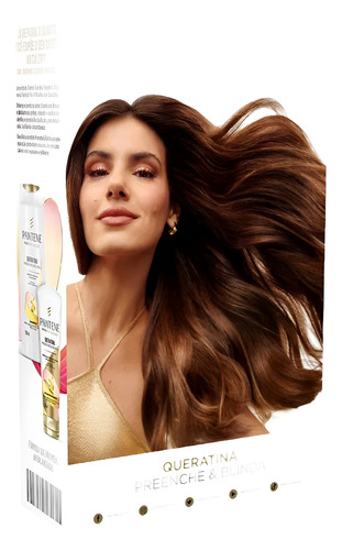 Kit Pantene Queratina Shampoo 300ml E Condicionador 150ml