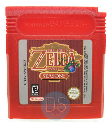 Zelda Oracle Of Seasons Español Version Re-pro Gbc Gba