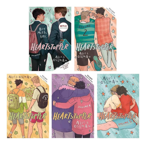 Saga Heartstopers 1 - 5