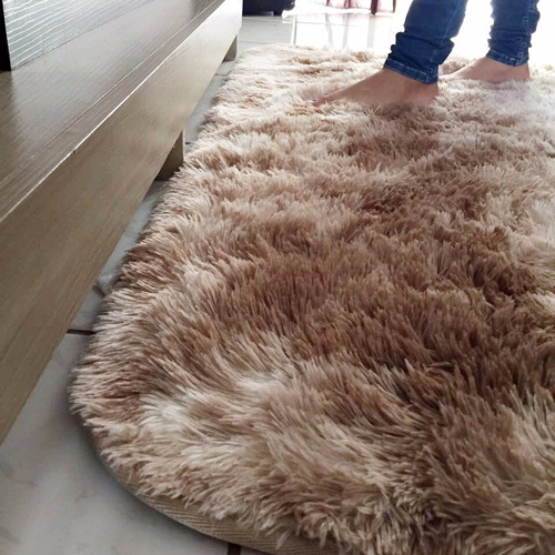Tapete 1,00 X 0,55 Quarto Peludo Beira De Cama Passadeirinha