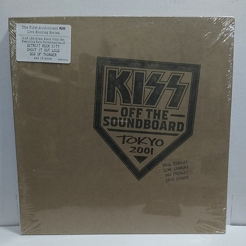 Lp Triplo Box - Kiss - Off The Soundboard Tokyo 2001 Lacrado