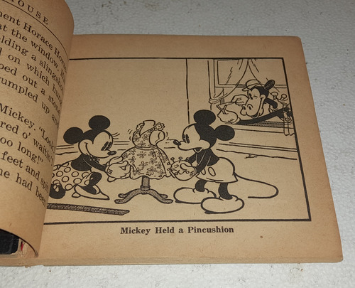 Coleccion 4 Libros Walt Disney Antiguos 1938 Mickey Donald (Usado)