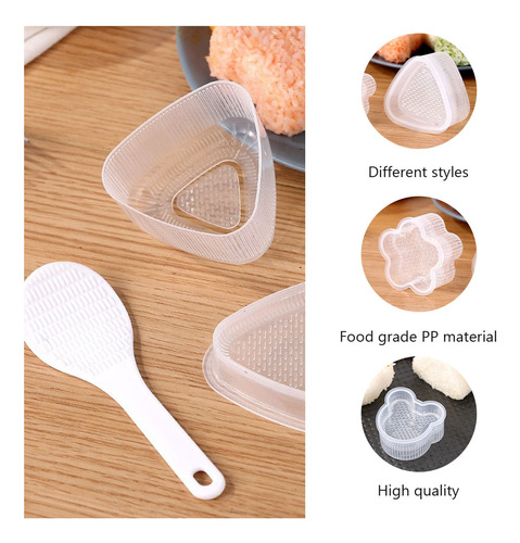 Molde Para Hacer Bolas De Arroz Para Onigiri, 8 Unidades