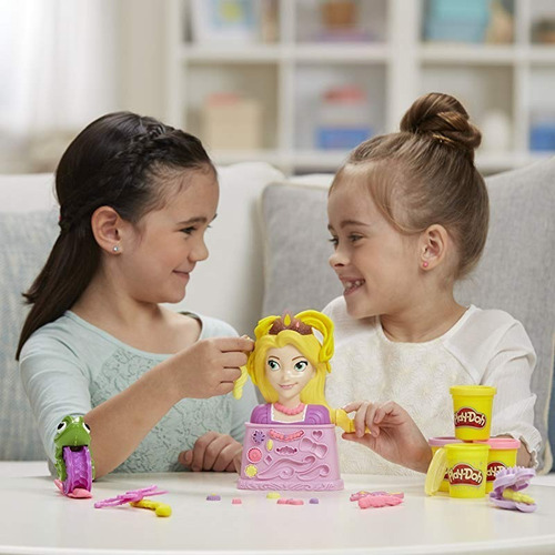 Imagen 3 de 3 de Play-doh Plastilina Salón De Belleza Rapunzel, Niñas