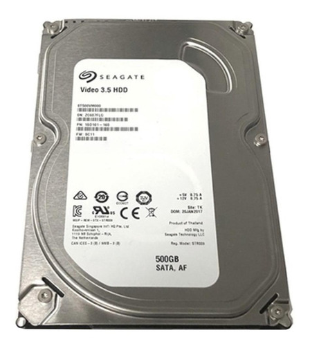 Disco rígido interno Seagate Video 3.5 ST500VM000 500GB