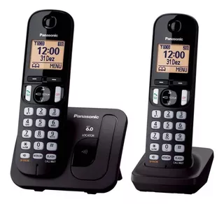 Pack De 2 Teléfonos Inalámbricos Panasonic Kx-tgc212meb