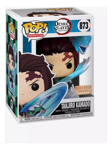 Funko Pop Tanjiro Kamado #873 Glow Box Lunch Exclusive (Usado)