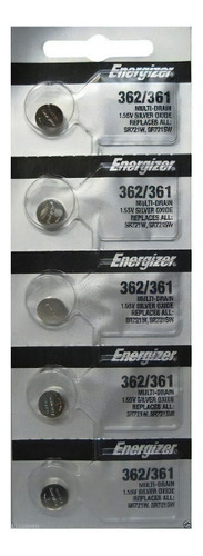 Pilha Energizer Silver Oxide 362/361 Botão