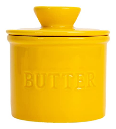 Prioridad Chef Francés Butter Crock For Counter, Gzqmb