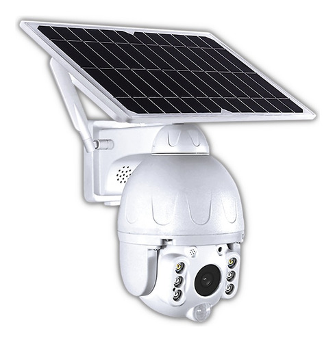 Cámara De Seguridad Smart 4g Domo Solar Exterior Tbcin