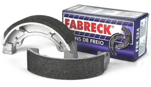 Patim (lona) De Freio Honda Cb 400/450 Fabreck (par)