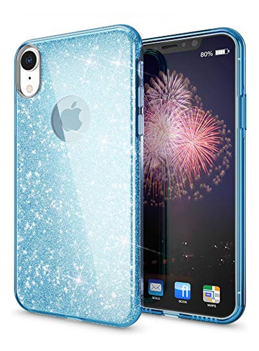 Nalia Glitter Case Compatible Con iPhone XR, Xxh6m