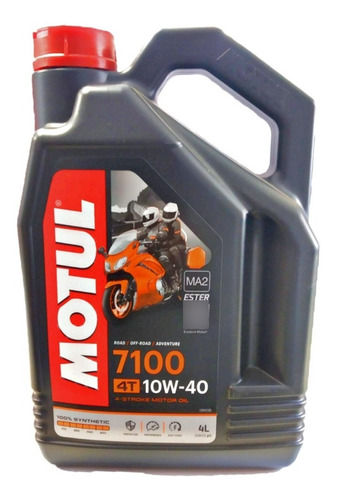 Aceite De Motor De Moto 7100 10w40 4 Litros Motul Motoexpert