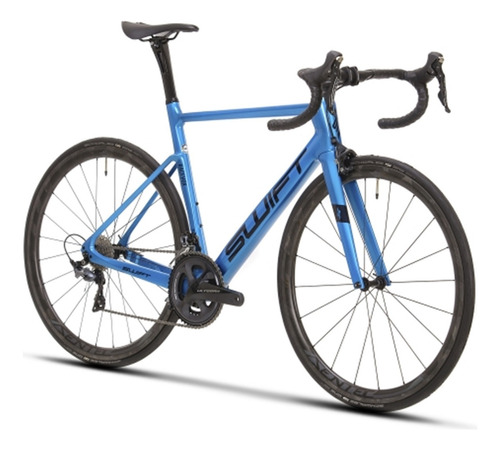 Bicicleta Swift Carbon Racevox Caliper 2x11 105 Roda Carbono Cor Azul