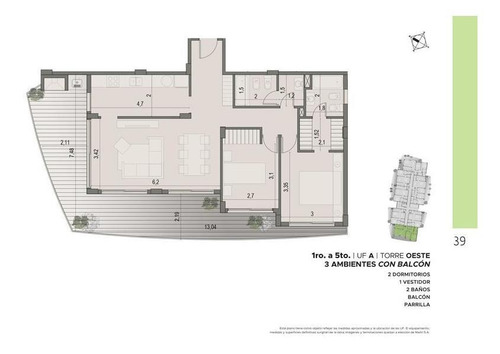 Imagen 21 de 30 de Departamento Tres Ambientes En Venta, Nordelta, Tigre - Excelente Proyecto.