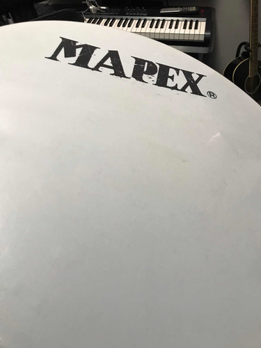 Imagen 5 de 5 de 2 Parches Para Bombo 24 Mapex - Bombo Banda Show - Usados