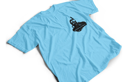 Camiseta Algodón Adulto Con Estampado Logo Escudo De Buceo