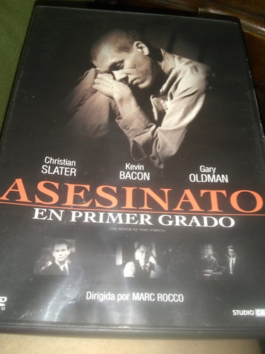 Dvd Original Asesinato En Primer Grado Slater Bacon Oldman