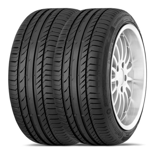 Kit 2 Pneu Continental Aro 19 235/50r19 99v Sport Contact 5