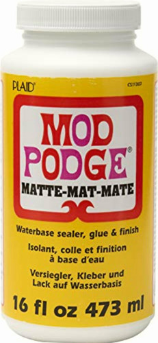 Mod Podge Cs11303 Sellador A Base De Agua, Mate, 453 Gramos