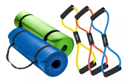 Kit x 3 Banda Elastica Entrenamiento Funcional Resistencia Manija