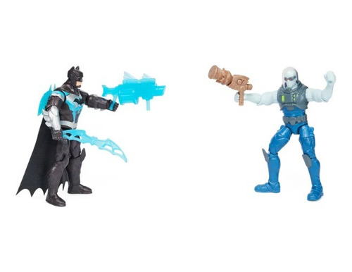 Figuras Mr Freeze Vs Batman Vehiculo Volador 10 Accesorios