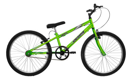 Bicicleta Aro 24 Chrome Line Rebaixada Sem Marcha Esportiva Cor Verde