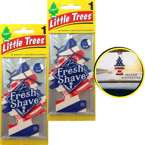 2 Little Trees Aromatizante Cheirinho Carro Diversos Aromas