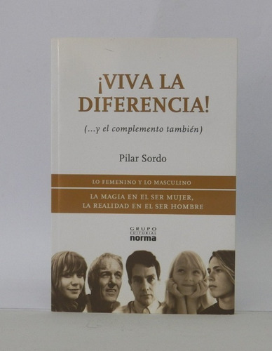 Libros Viva La Diferencia / Pilar Sordo/ Autoayuda