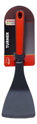 Espátula Giratoria Roja De Carne, Utensilio De Cocina De Sil