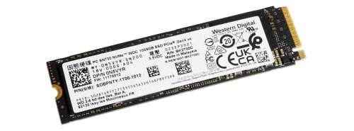 Nuevo Oem Wd Pc Sn730 Nvme Ssd Capacidad De 1 Tb Velocidades