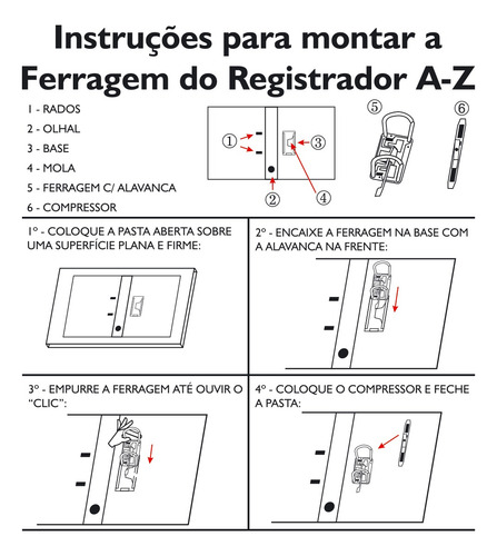 Pasta Az Registrador Chies Economic Of Le Preta File Cor Preto