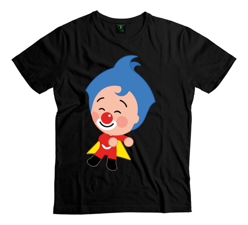 Polera Payaso Plim Plim Payasito Diseños Niño Niña Algodón