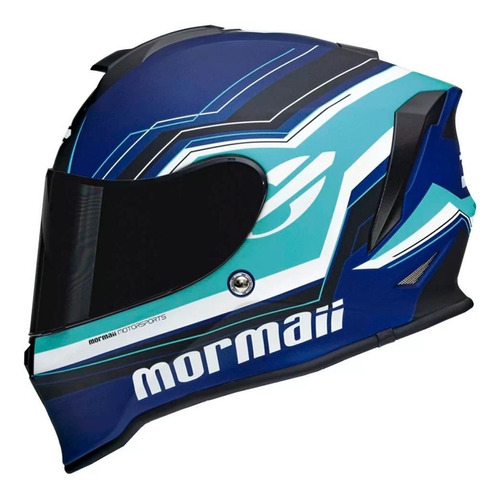 Capacete Mormaii Vision Azul Fosco