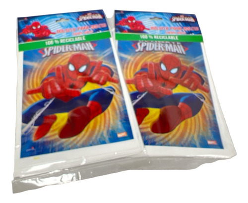 50 Bolsitas Spiderman Hombre Araña Bolsas P Dulces Fiesta Gm
