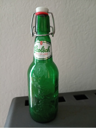 Colección Botella Vacía Cerveza Grolsch Cierre Hermético 450