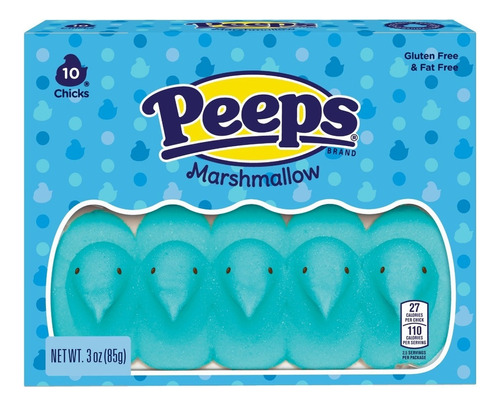 Dulces Peeps Azul Edicion Pascua 85g Americano