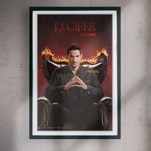 Cuadro 60x40 Series - Lucifer - Poster 