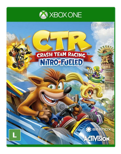 Crash Team Racing: Nitro-fuelde Xbox One Mídia Física 