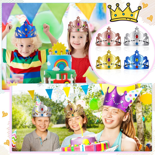 Yaomiao 22 Pcs Diy Coronas Set Incluye 12 Pcs Espuma Prin...