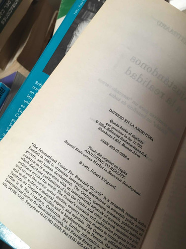 Ajustandonos A La Realidad - Klitgaard Robert (Usado)
