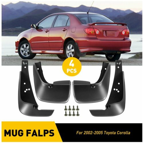 Fit For 02 03 04 05 Toyota Corolla Mud Flap Splash Guard Aab